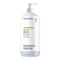 ATTITUDE Body Wash for Sensitive Skin, EWG Verified Shower Gel, Soothing Oat, Dermatologically Tested, Plant and Mineral-Based, Vegan Personal Care, Unscented, 32 Fl Oz