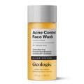 Geologie Acne Control Face Wash | 2% Salicylic Acid Exfoliating Cleanser | Clears Skin, Controls Oil & Prevents Breakouts | Clean Citrus Scent | For Men & Women | 6 fl oz