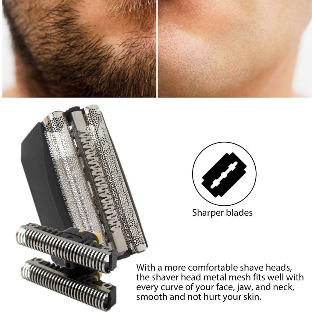 Colorpp 2024 Upgraded 51B Black Shaver Razor Foil Cutter Blade for Braun WaterFlex 8970, 8975, 8985, 8986, 8987, 8990, 8991, 8995,8595, 8795, 8581, 8583, 8585, 8588