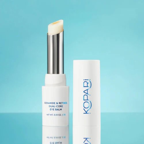 Kopari Ceramide & Retinol Eye Balm - Hydrating Anti-Aging Treatment for Fine Lines & Puffiness - Encapsulated Retinol & Ceramides