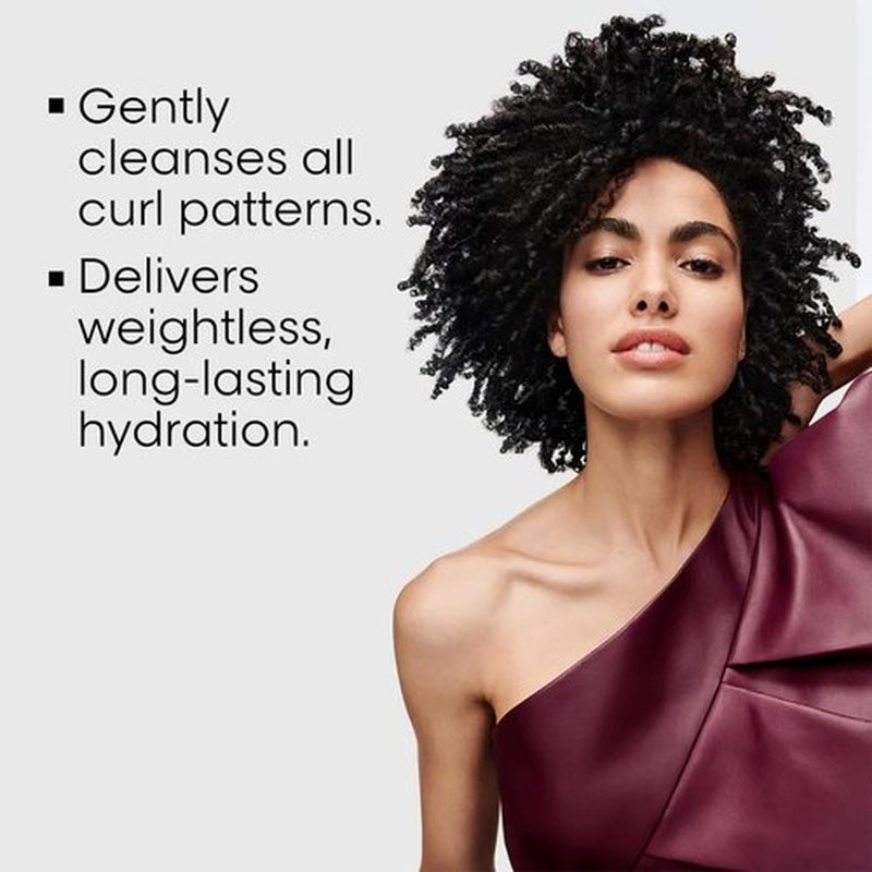 L'Oréal Professionnel Paris Curl Expression Moisturizing Shampoo - Hydrates & Detangles Curly Hair, Sulfate-Free