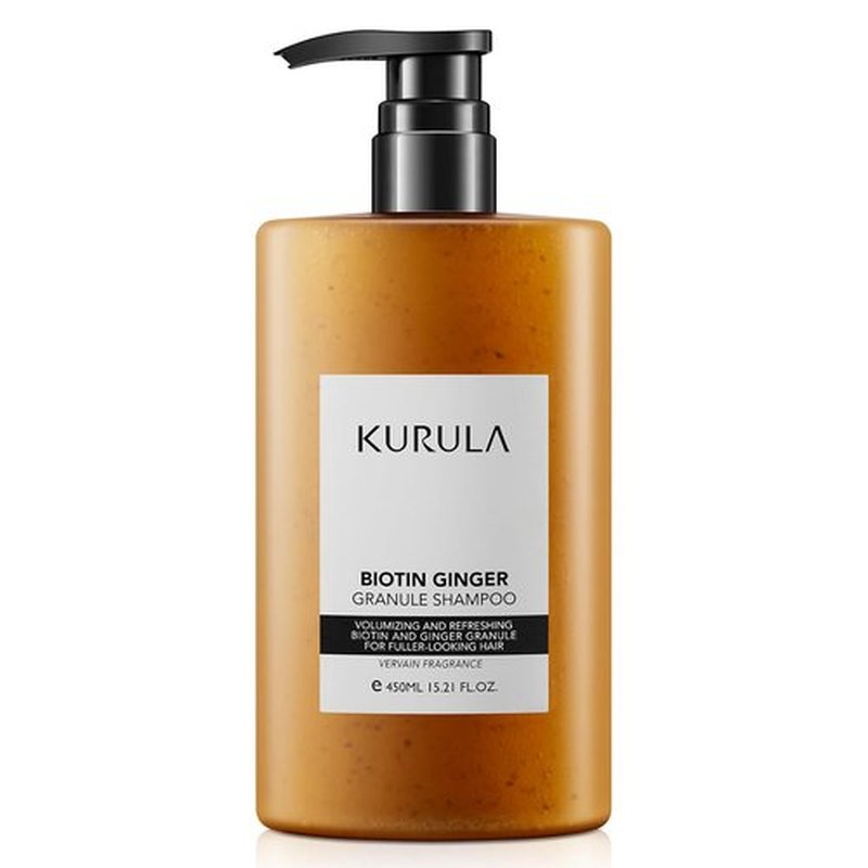 Biotin Ginger Volumizing Shampoo - Lightweight Cleansing for Oily Scalp & Fine Hair, Daily Use