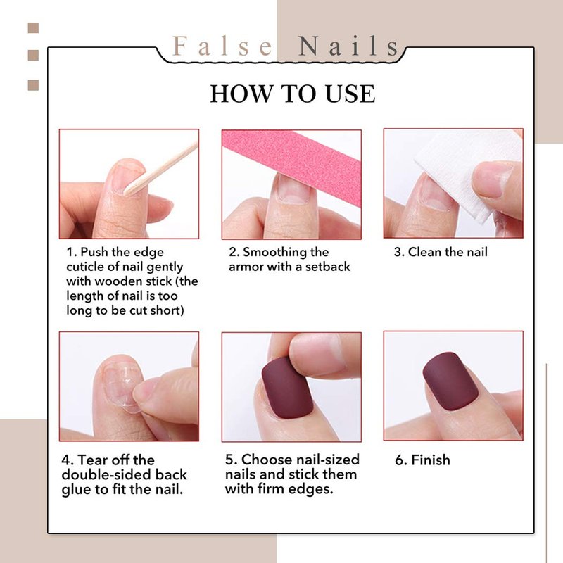 Zehope Glossy Press on Nails Black Coffin Fake Nails Halloween Ombre Full Cover Acrylic False Nail for Women and Girls (24Pcs) (Red Black)