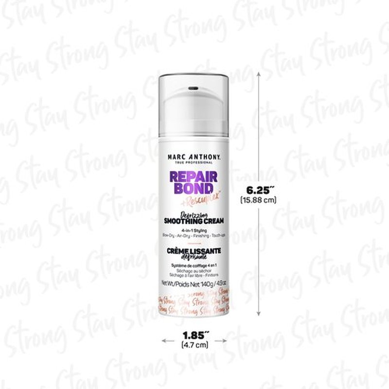 Marc Anthony Anti-Frizz Hair Styling Cream - Smooths, Strengthens & Adds Shine