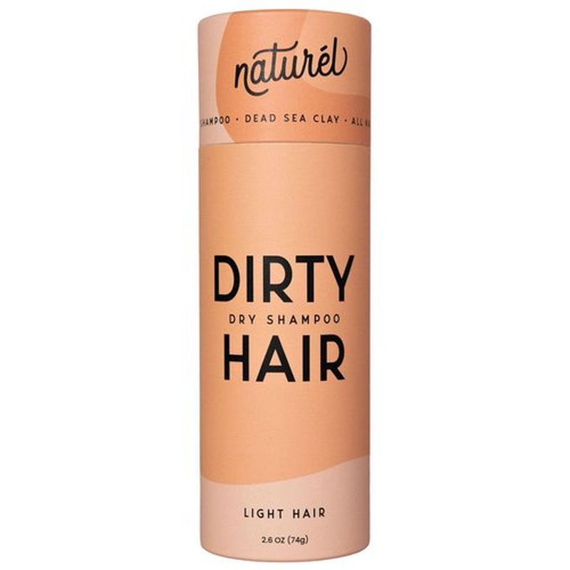 Naturel Loxy Dry Shampoo Volumizing Powder for Blonde Hair | Non Aerosol | Made in USA, No Benzene | Vegan, Talc Free, Aluminum Free | Essential Oils | 2.6 oz