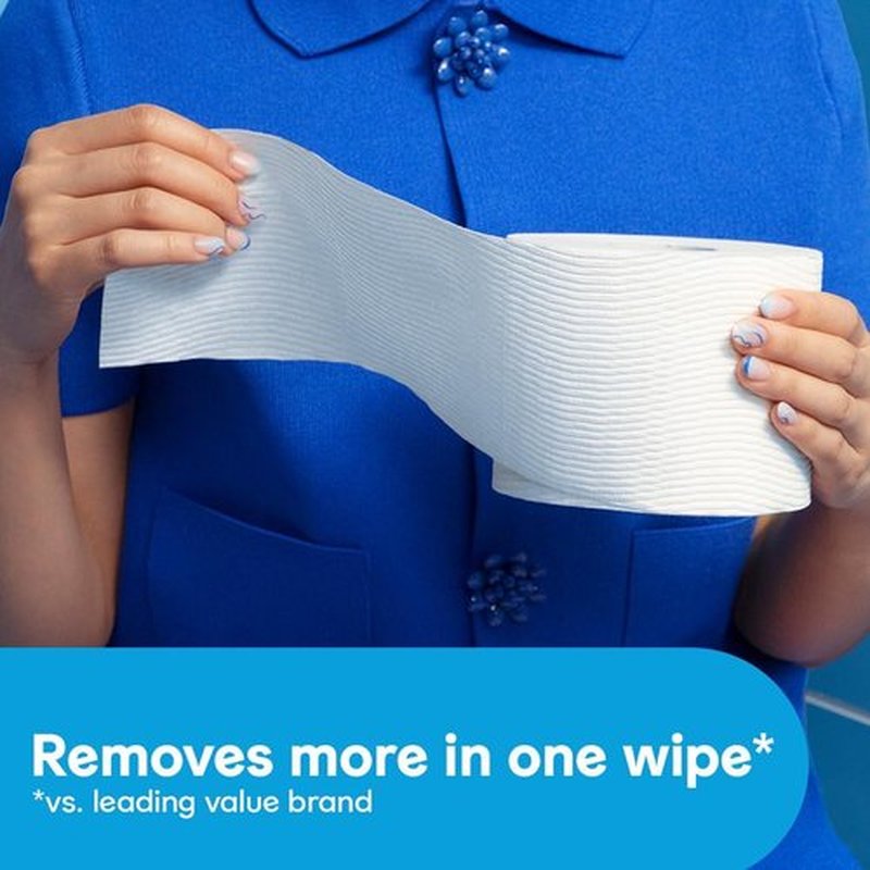 Cottonelle Ultra Clean Toilet Paper - Active Cleaning Ripples Texture, 24 Mega Rolls (132 Regular Rolls)