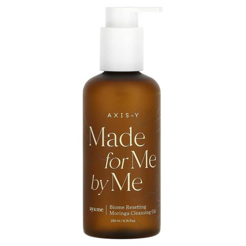 AXIS-Y Moringa Cleansing Oil - Nourishing & Hydrating Gentle Face Cleanser for All Skin Types | 6.76 fl. oz.