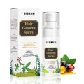 Natural Hair Growth Serum:Hair Growth Spray with Rosemary, Bataua Oil & Biotin - Non-Greasy, Hormone - Free Treatment,Promotes Thicker, Fuller Hair for Women & Men - All Thinning Hair (2 Fl Oz, FF)