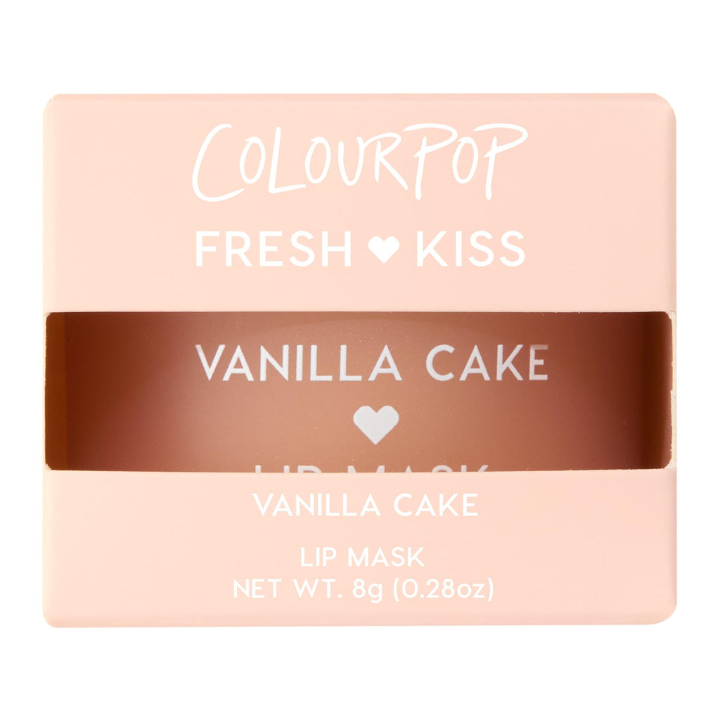 ColourPop Fresh Kiss Lip Mask - Leave-On Lip Moisturizer & Overnight Treatment - Replenishes Dry Lips with Shea Butter & Vitamin E - Vanilla Cake (0.28 oz)