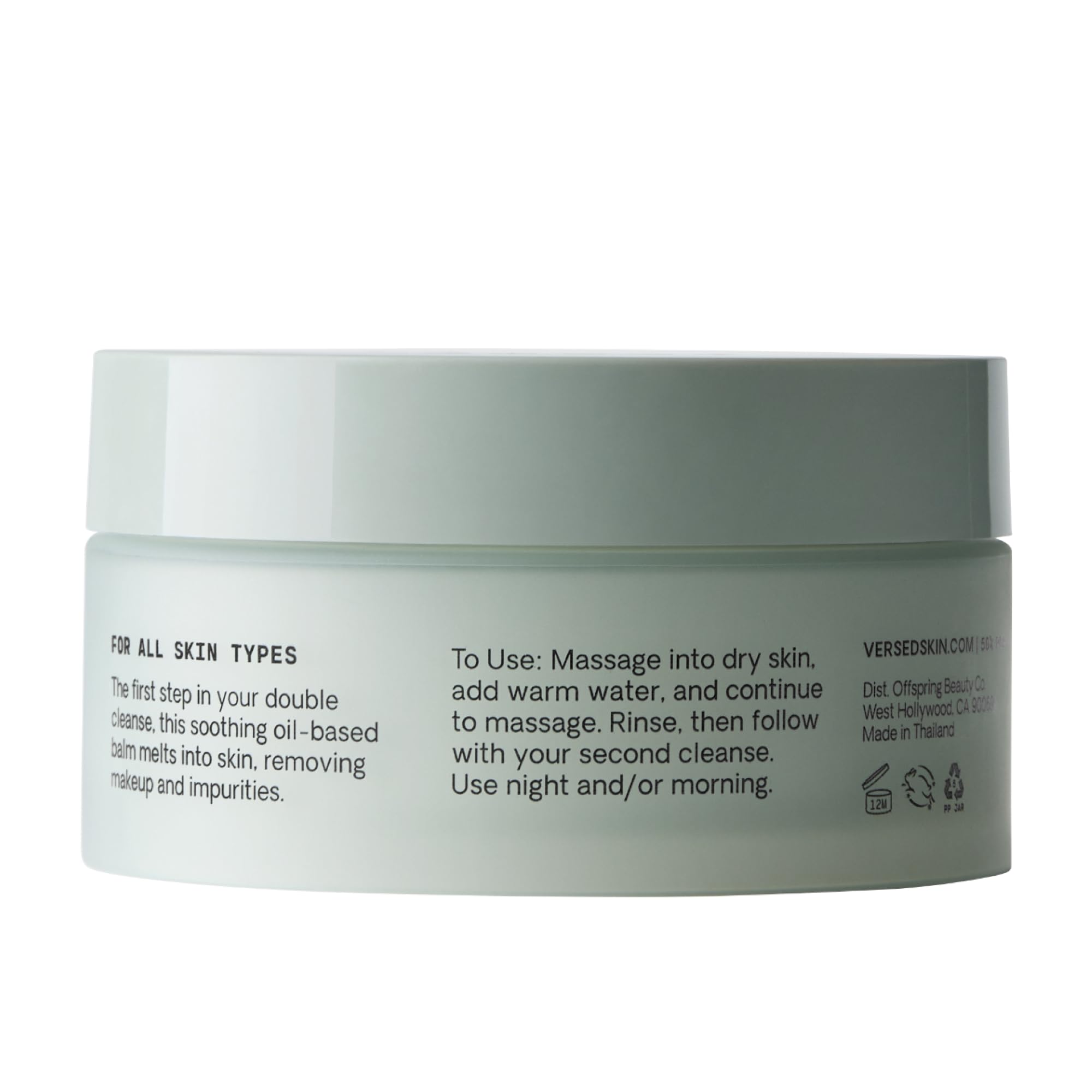 Versed Day Dissolve Cleansing Balm