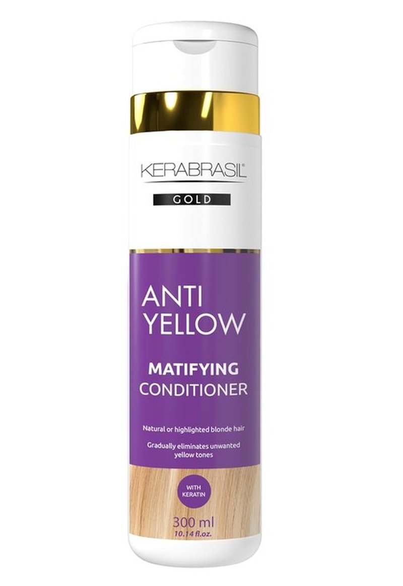 Antiyellow Conditioner - Neutralizes Brassy Tones & Enhances Cool Blonde - Deep Hydration for All Hair Types