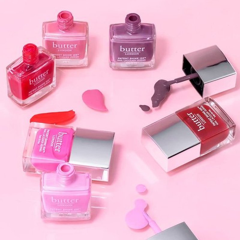 butter LONDON Patent Shine 10X Nail Lacquer, Molly Coddlled, 0.4 Fl Oz