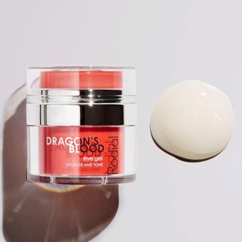 Rodial Dragon's Blood Eye Gel - Hydrating Eye Cream with Hyaluronic Acid for Smoother, Brighter Eyes | 0.5 fl. oz.