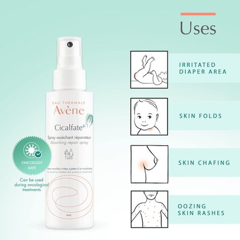 Avène Cicalfate+ Soothing Spray - Restores Irritated Skin Barrier | Safe for All Ages