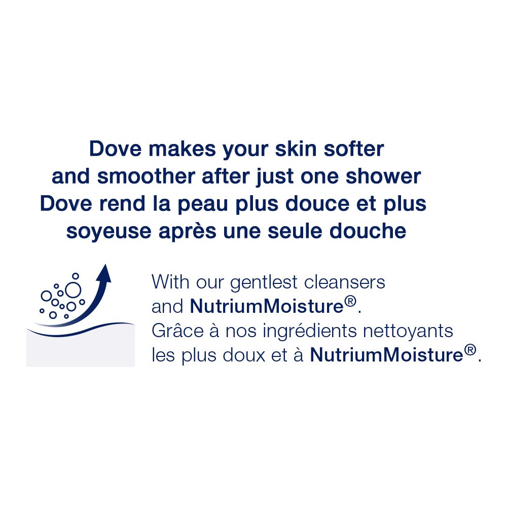 Dove Cool Moisture Cucumber & Green Tea Scent Body Wash 12 oz (Pack of 6)