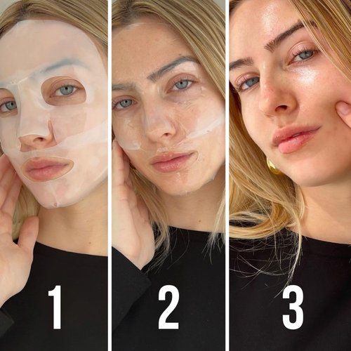 Sampar Hydrafuse Collagen 4 Hours or Overnight Mask – Korean Skincare for Radiant, Smooth Skin | Anti-Aging Face Mask with Ultra-Potent Collagen to Reduce Wrinkles, Tighten Pores & Boost Glow (4-Pack)