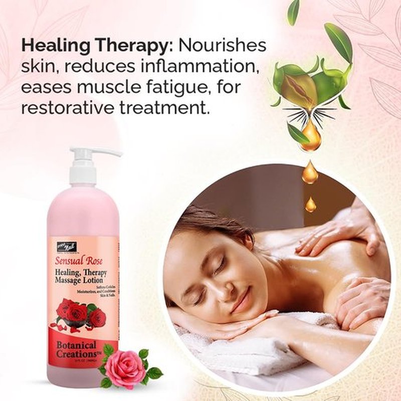 PRONAIL Healing Therapy Multi-Purpose Salon & Spa Lotion - All-in-One Treatment for Manicures, Pedicures, and Massage with Treatment in Every Pump to Streamline Services & Justify Premium Price 32 Oz