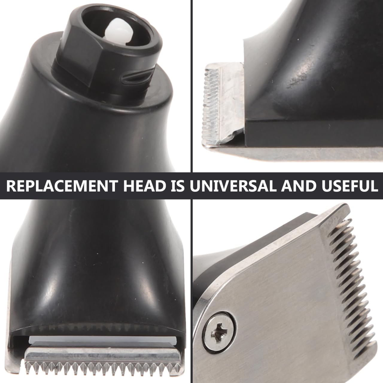 VINTORKY Universal Electric Shaver Replacement Head Detachable Razor Accessories Easy to Install for Men Home and Salon Use