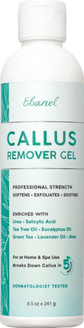 Ebanel Professional Callus Remover Gel - 20% Urea & Salicylic Acid for Smooth Feet | Exfoliates Dead Skin