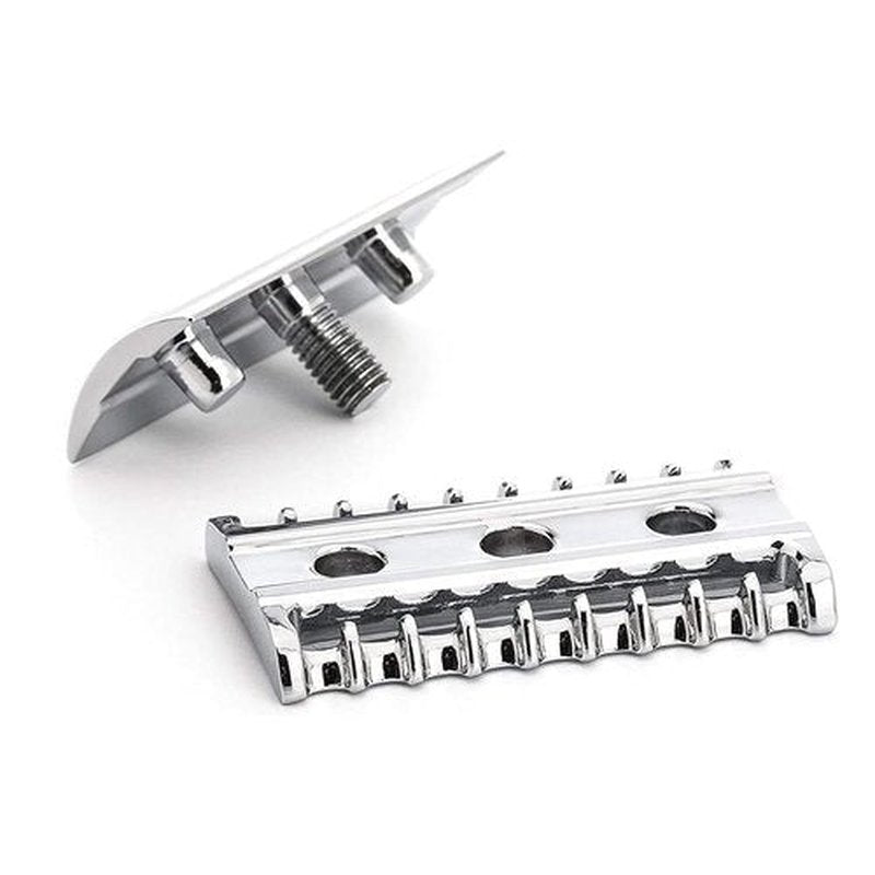 MÜHLE TRADITIONAL R41 Double Edge Safety Razor - Open Comb Design for Barbershop Quality Shaves