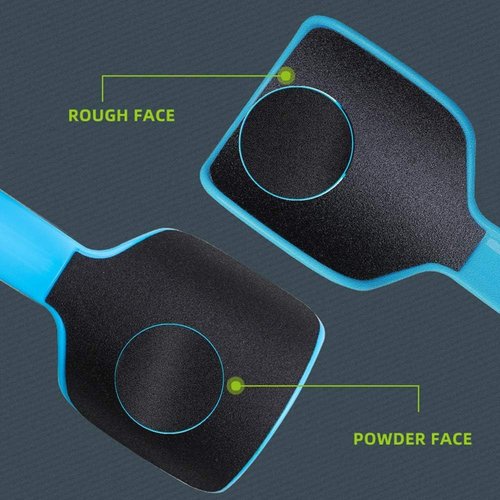 CHIYUYISEN Curved Foot File U-Shaped Design,Foot Pedicure Kit Foot Rasp Exfoliating Scrub Rub Board Double-Sided Dead Skin Calluses Removal Pedicure ，3 Colors