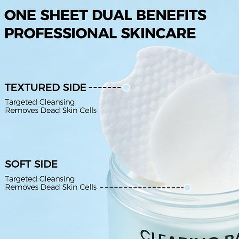 Salicylic Acid Pads | Gentle Pore Reducing Toner Wipes for All Skin Types - 70 Count