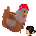 Generic Chicken Claw Clip,Chicken Shape Animal Hair Clip，2024 New Big Claw Barrettes For Women. (1pcs-chicken)