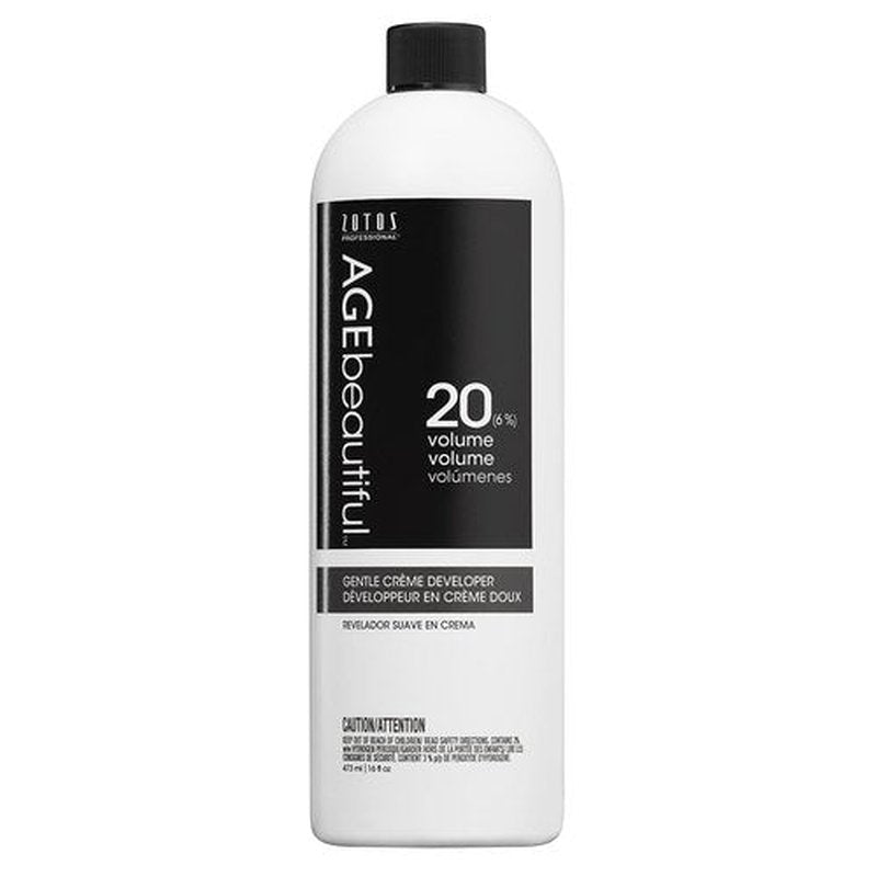 AGE Beautiful Gentle Creme Hair Developers - Permanent Hair Color Solution for Gray Coverage | Professional Salon Quality