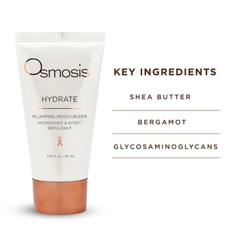 OSMOSIS Hydrate Plumping Moisturizer - Deep Hydration for Dehydrated Skin | 1.69 Fl Oz