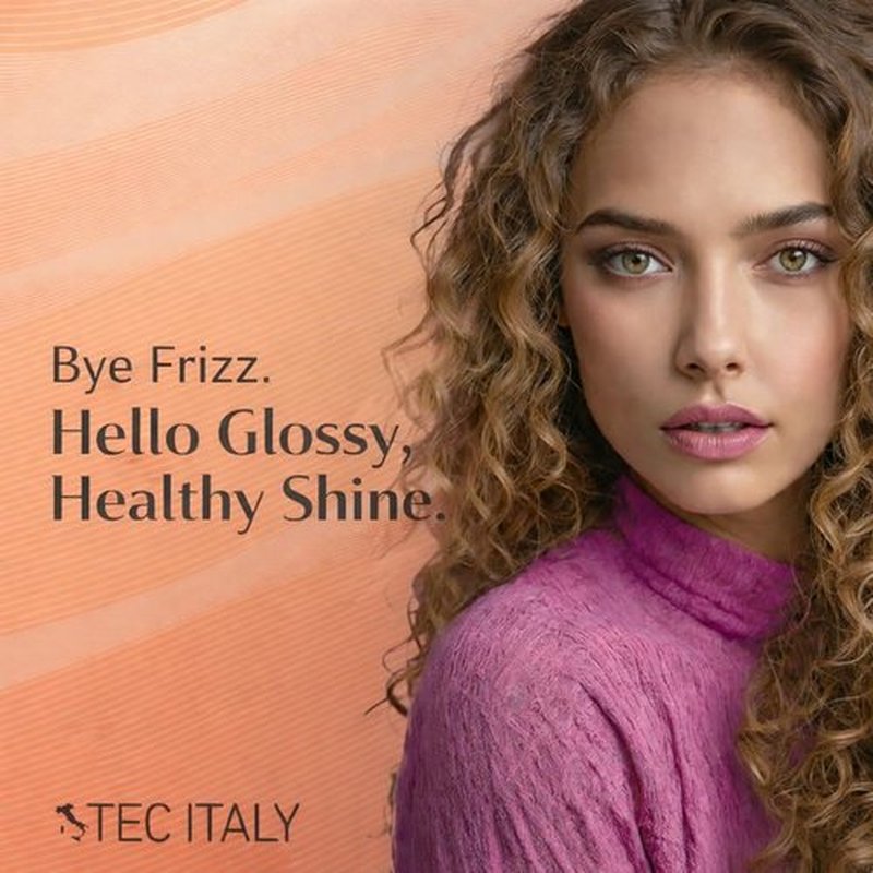 Tec Italy Olio Vital Hair Treatment for Dry & Damaged Hair, Deep Repair, Restores Softness, Shine & Strength, 4.22 fl oz (125 ml)