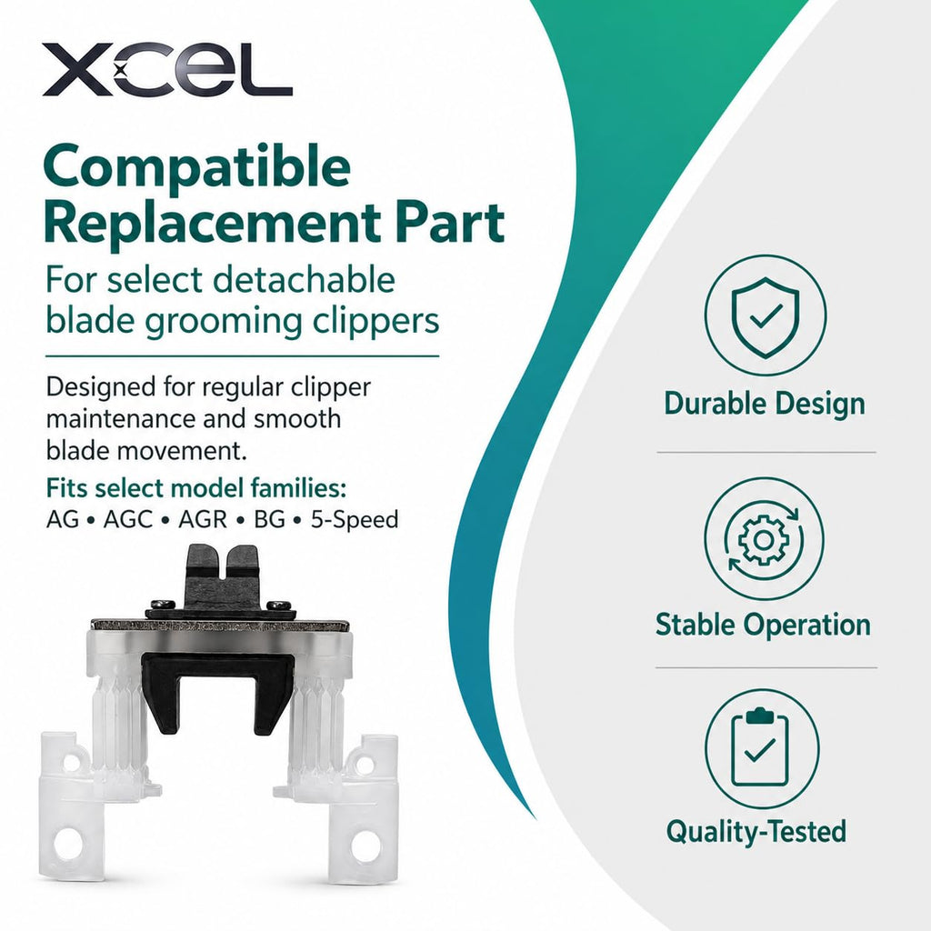 XCEL Blade Drive Lever Assembly Replacement, 5 Pack, Compatible with Select Andis AGC, AGR, BG and 5-Speed Grooming Clippers