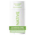 Native Deodorant | Aluminum-Free Cucumber & Mint | 72-Hour Odor Control | 2.65oz for Men & Women