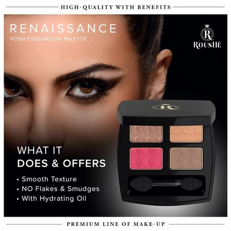 Renaissance | Posh Eyeshadow Palette - Vibrant Colors for Stunning Eye Looks