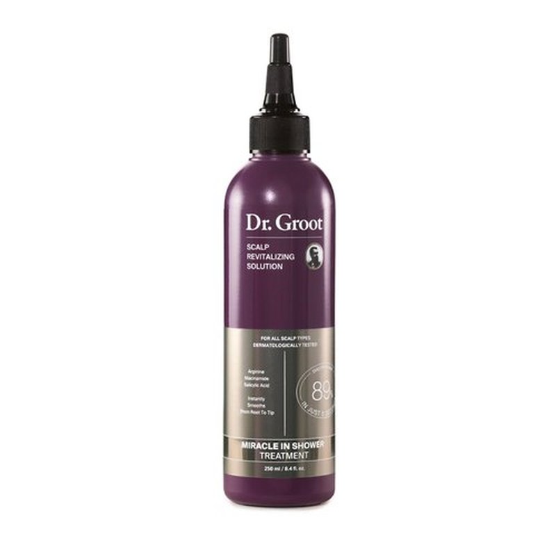 Dr. Groot Miracle in Shower Moisturizing Treatment for Hair Loss, Korean Hair Care Rinse, Rosemary Oil for Smooth, Healthier-Looking Hair in 5 Seconds, Scalp Revitalizing Solution