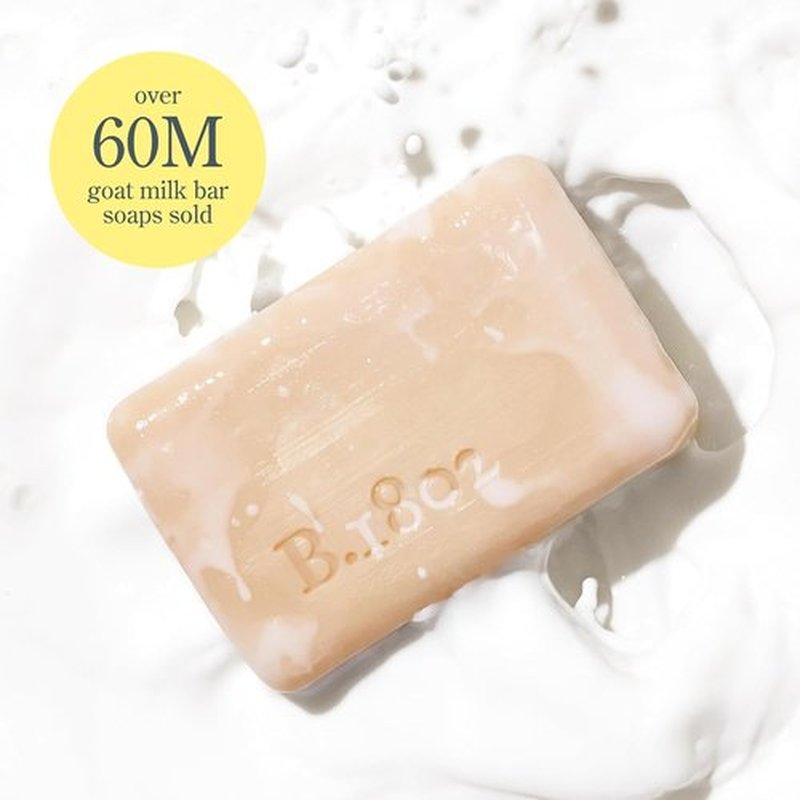 Beekman 1802 Goat Milk Soap Sampler - Moisturizing Hand & Body Bars with Shea Butter | 5 Assorted Scents, 3.5 oz Each