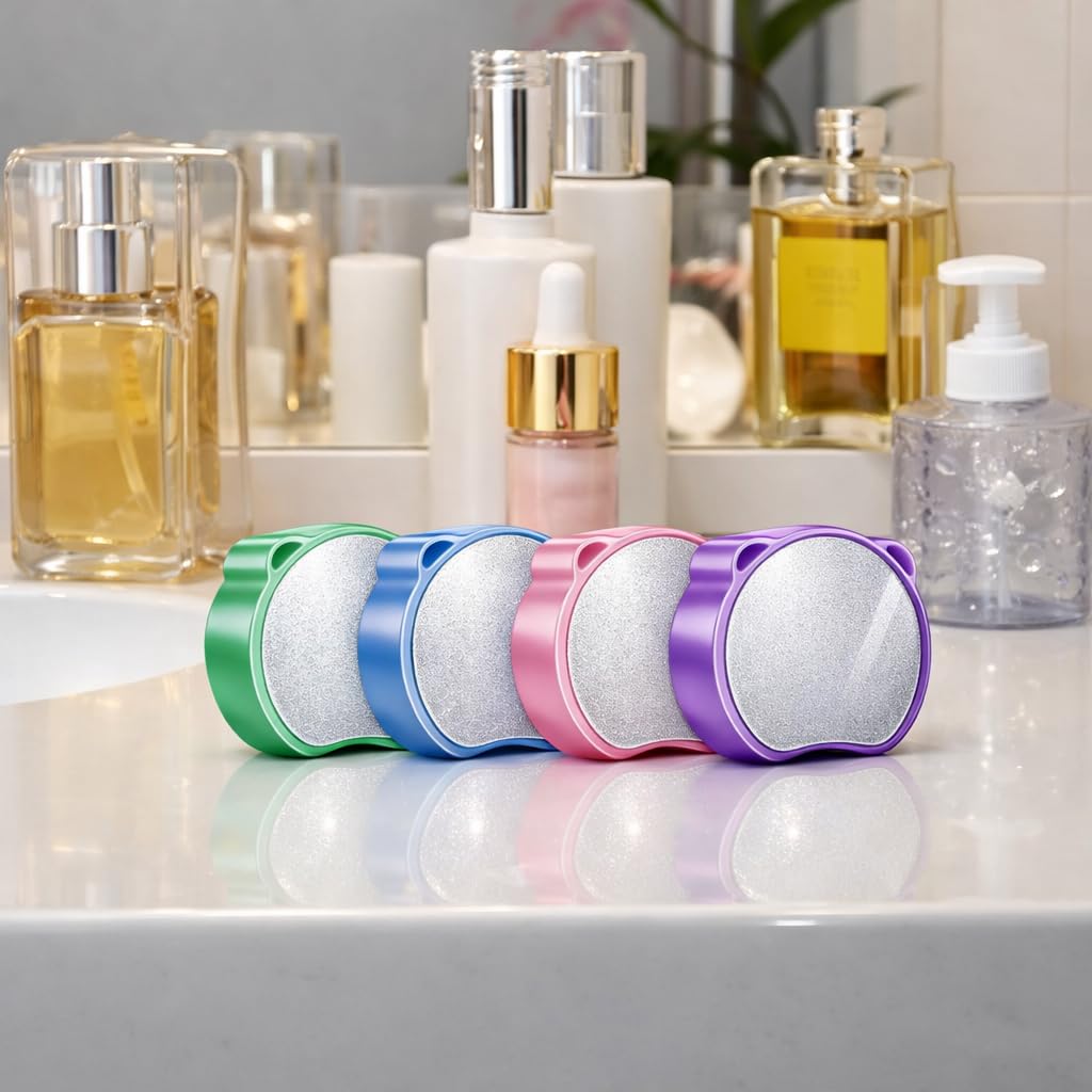 Magic Crystal Hair Eraser, Suitable for Men and Women Painless Exfoliating Crystal Hair Removal Tool, Magic Crystal Hair Remover for Legs and Back of Arms (Purple)