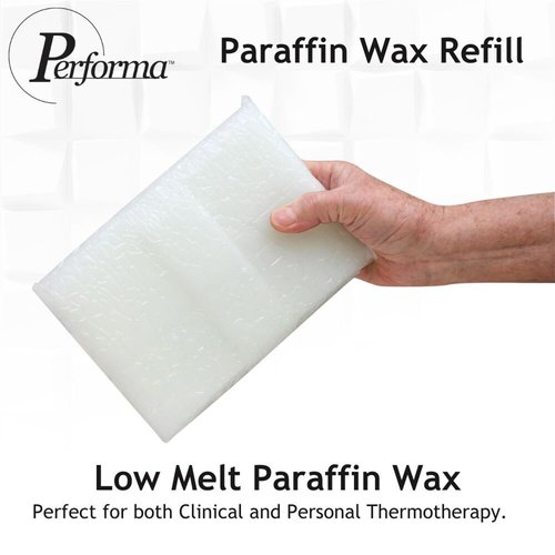 Performa Paraffin Wax Refill, 1 Pound Wintergreen Scented Blocks, Case of 6, Paraffin Bath Wax, Medical Grade Parraffin Wax for Paraffin Bath, Wax Refill for Wax Bath, Good for Hands & Feet