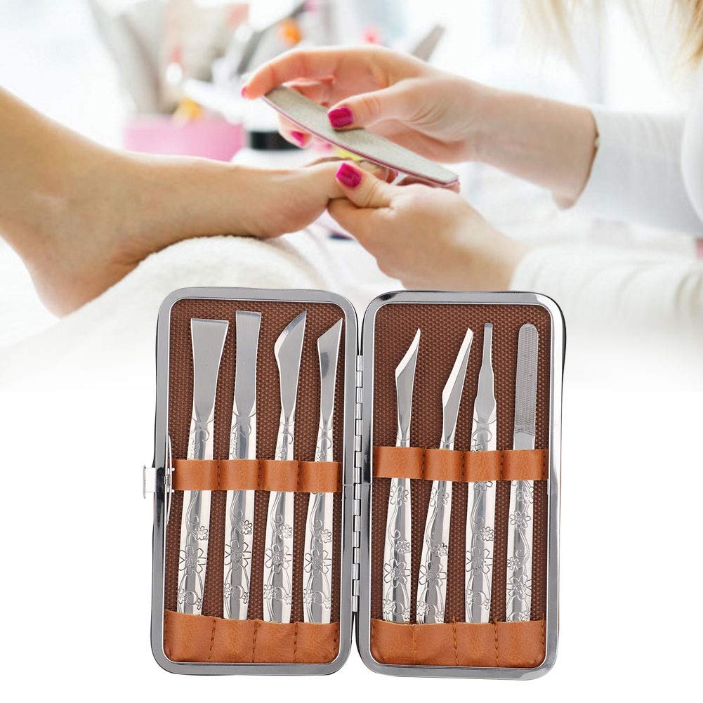 Watris Veiyi 8PCS Foot Shaver Pedicure Tool for Women Men Care Feet