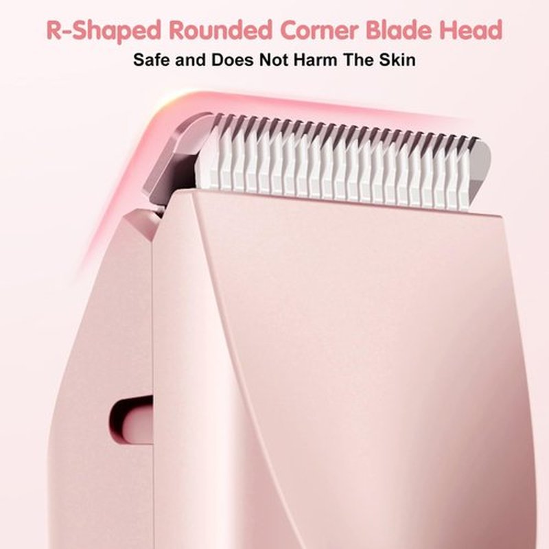 Skiennix Bikini Trimmer - 2-in-1 Dual Head Shaver for Women | Cordless, Waterproof, Painless Hair Removal - Purple