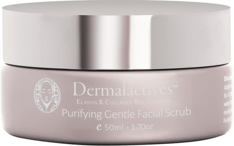 Dermalactives Purifying Facial Scrub - Gentle Exfoliation for Clear Skin | 4 oz
