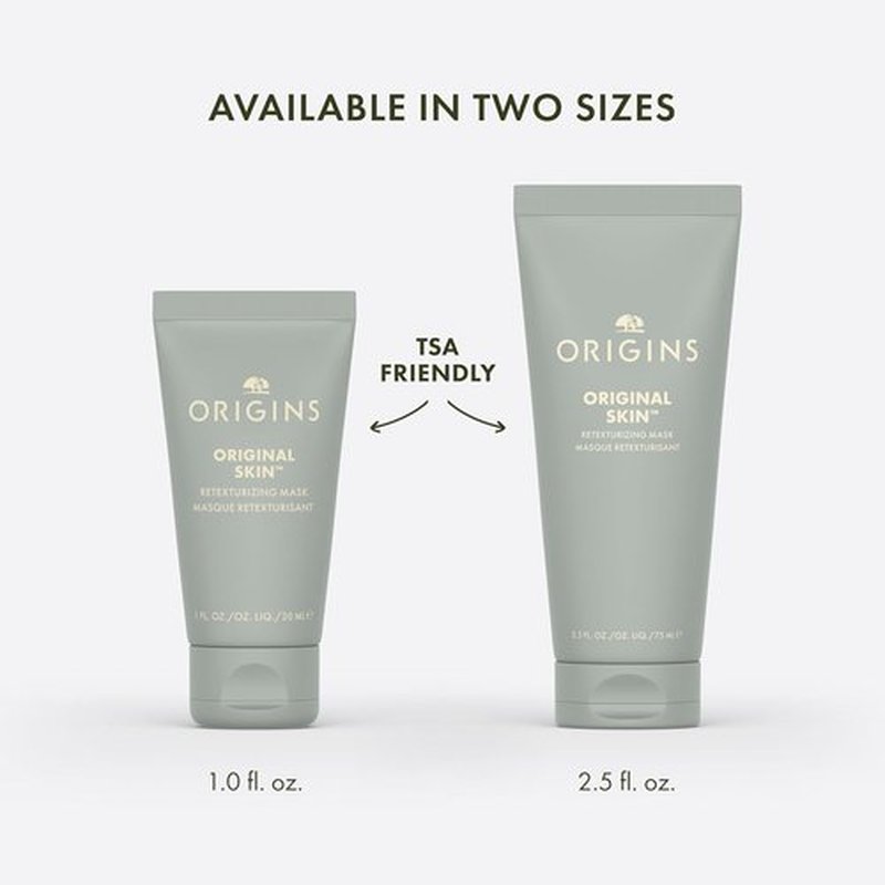 Origins Original Skin Retexturizing Mask - Minimize Pores & Refine Texture with Clay & Jojoba Beads
