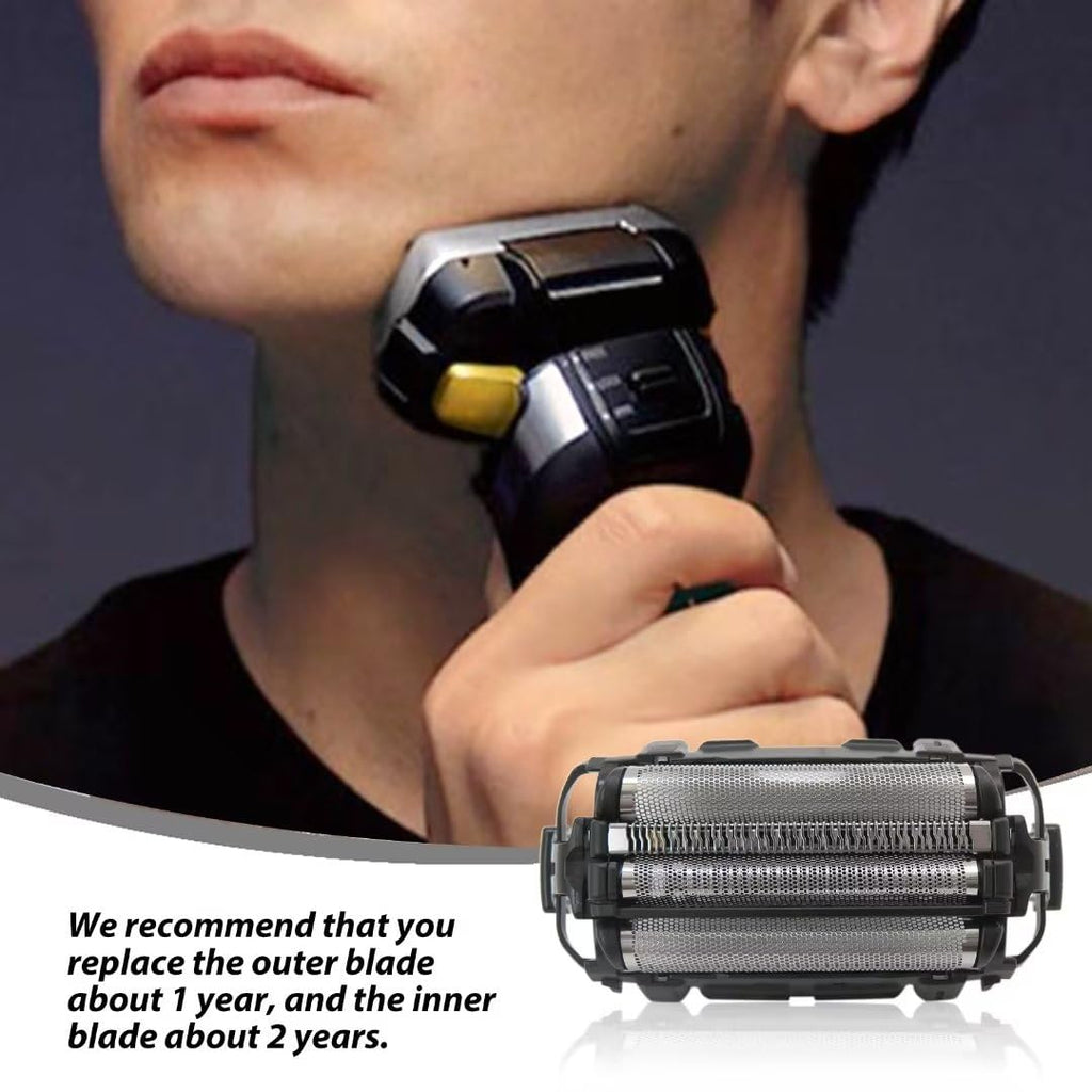 Zafina-UP Upgraded WES9165PC Replacement Shaver Outer Foil Set Compatible for Panasonic ARC4 shaver ES-LA63AA ES-LA63-S
