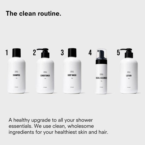 Public Goods Conditioner for Women & Men | Natural Conditioner to Protect & Moisturize Dry Hair | Made with Organic Essential Oils | Sulfate & Paraben Free | Vegan Friendly | 12 Fl Oz Bottle