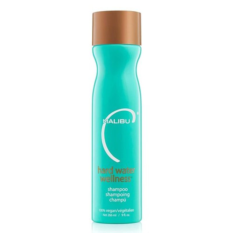 Malibu C Hard Water Wellness Shampoo - Hydrating, Sulfate-Free Formula for Mineral Buildup - 10 oz