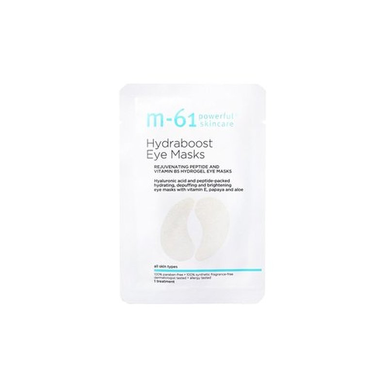 M-61 Hydraboost Eye Masks - Hydrogel Under Eye Patches with Hyaluronic Acid & Vitamin E for Puffiness Relief | Made in South Korea