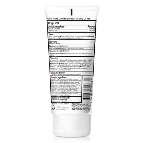 La Roche-Posay Anthelios Mineral Sunscreen SPF 50 - Gentle Lotion for Face & Body | Broad Spectrum Protection, Oil-Free