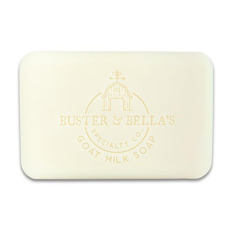 Buster & Bella's Unscented Triple Milled Goat Milk Soap - Sensitive Skin, Cruelty & Fragrance Free