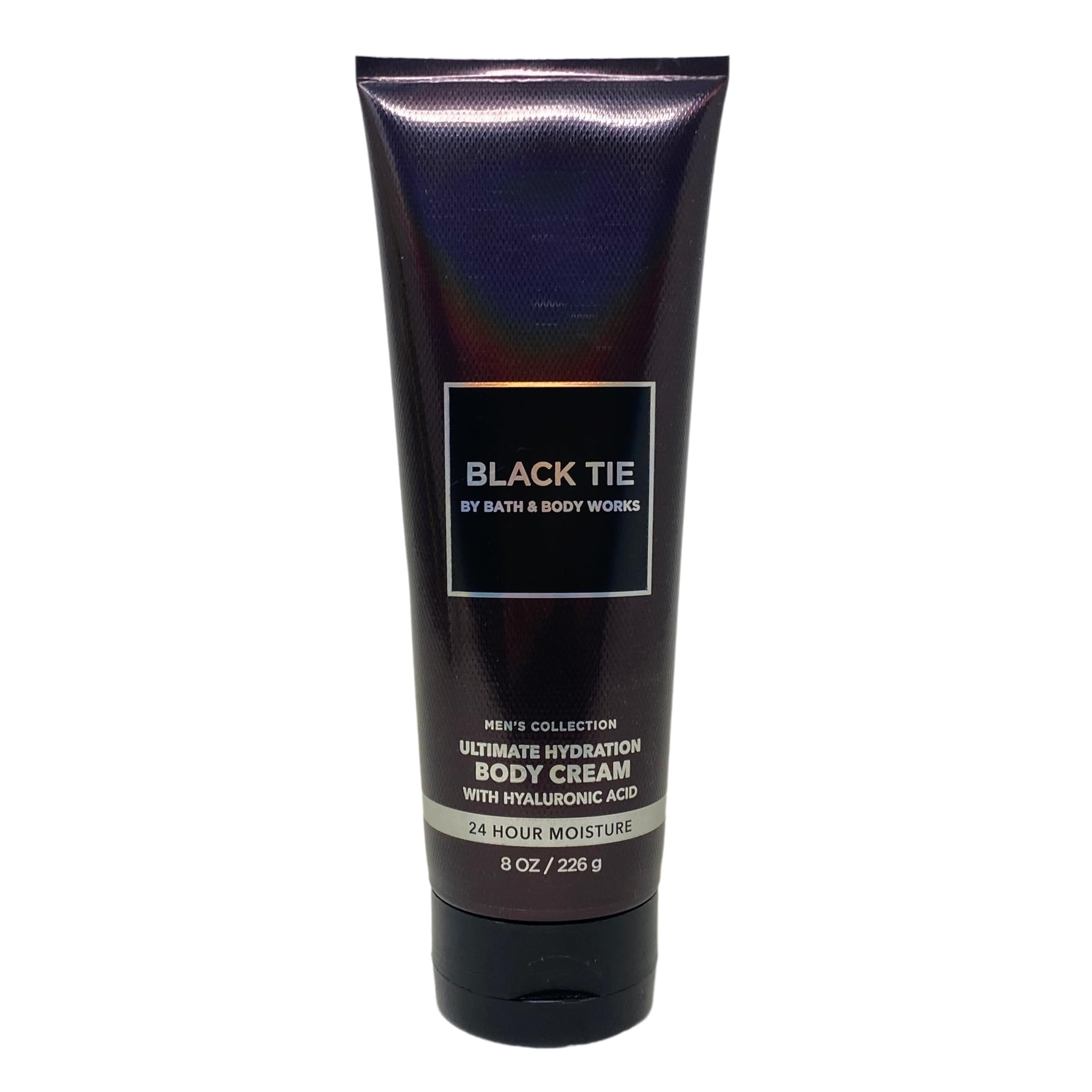 Bath & Body Works Men's Collection Black Tie Body Cream and Body Wash Duo Set With a Clay Baby Bar Soap