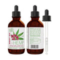 Natural Therapy Hemp & Sandalwood Body Oil – Moisturizing Body Oil – Hydrate & Soften Skin – Increase Skin Elasticity and Provide Anti-Aging Support (4 Fl.Oz)