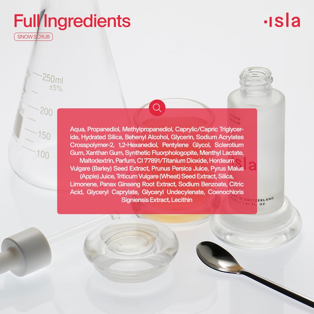 ISLA Beauty Women's Snow Scrub Exfoliator